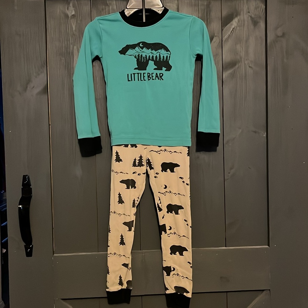 Lazy One long sleeve pajama set size 6